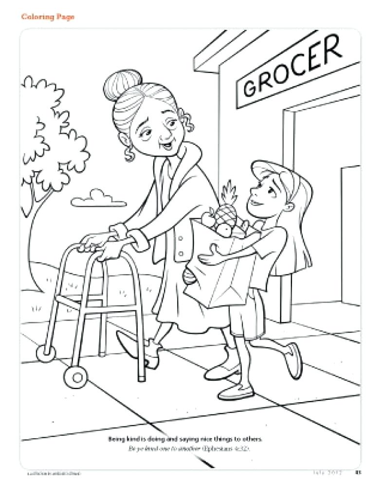 787x1024 Coloring Obedience Coloring Page