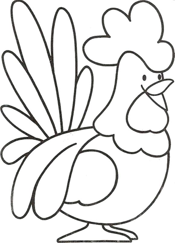 Hen Drawing For Kids at GetDrawings | Free download