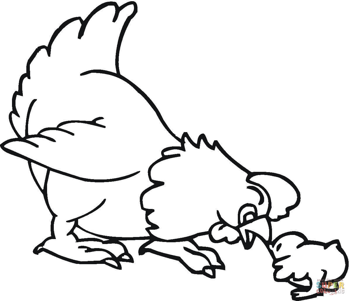 1200x1030 Hen And Chick Coloring Page Free Printable Coloring Pages