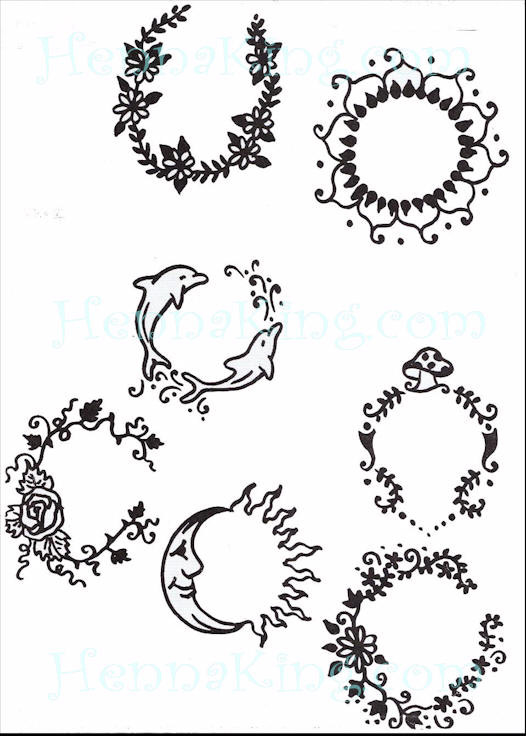 526x736 Drawn Mehndi Easy