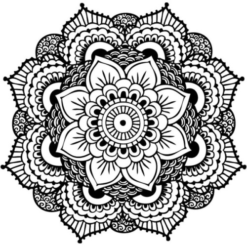 500x500 Henna Circle Design Tumblr