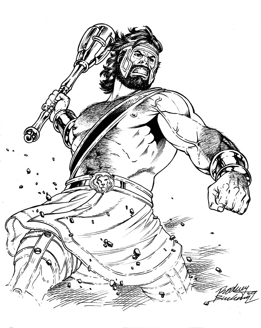874x1100 Hercules By Buchemi Comics Mythology, Comic And Marvel