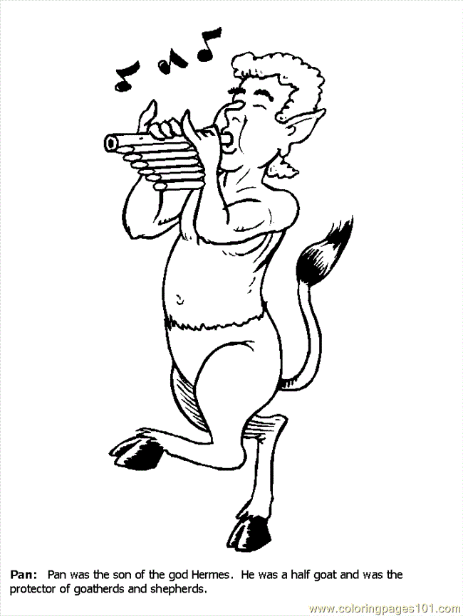 650x866 Greek Mythology Coloring Pages