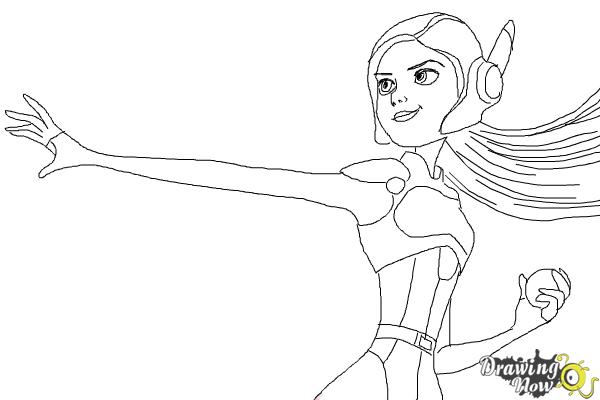600x400 How To Draw Honey Lemon From Big Hero 6