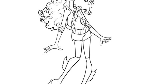 570x320 Monster High Drawing Book Free Printable Monster High Coloring