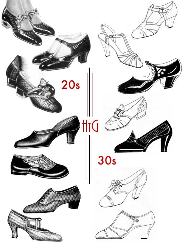 588x780 Drawn Heels Vintage Shoe