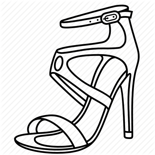 High Heel Shoes Drawing at GetDrawings | Free download