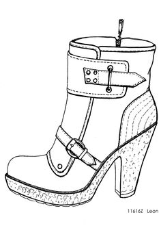 236x333 Photos Drawings Of Ladies Shoes,