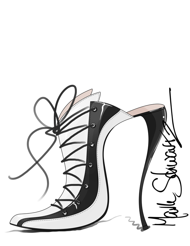 High Heel Shoes Drawing at GetDrawings | Free download