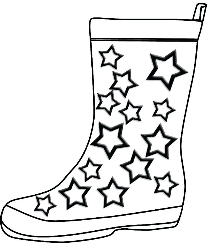 700x824 Boots Coloring Pages Winter Coloring Pages Hiking Boots Coloring