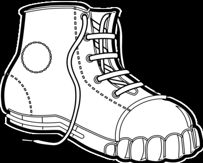 Hiking Boots Drawing at GetDrawings | Free download