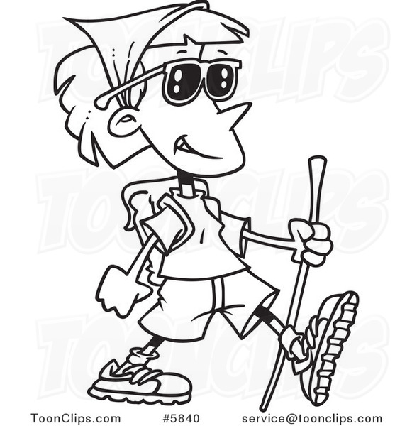581x600 Hiking Cut Out Clipart
