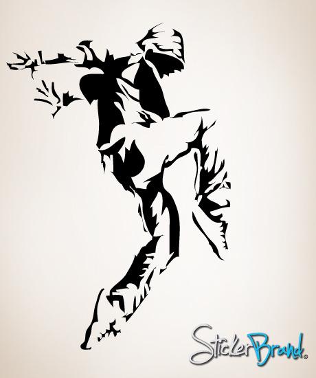 460x550 Vinyl Wall Sticker Decal Hip Hop Dancer