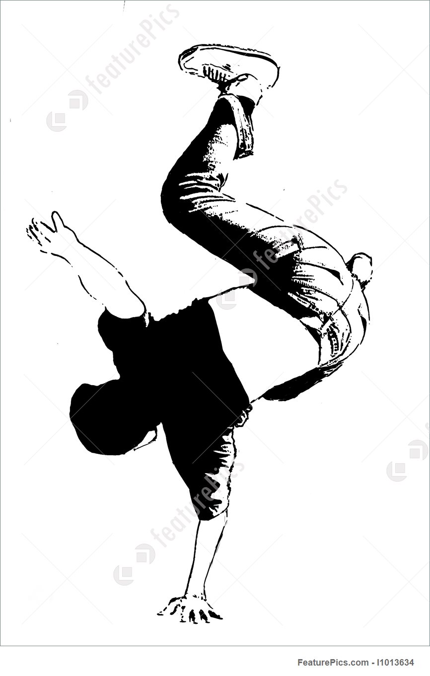 866x1360 Street Dancer Illustration