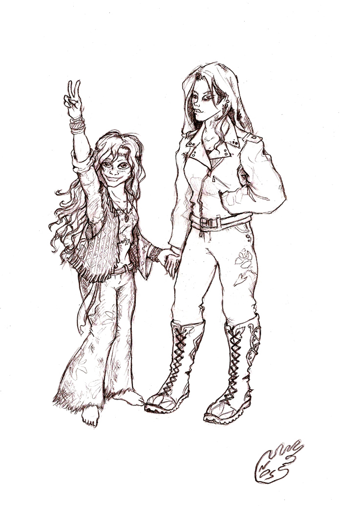 698x1036 Hippie And Metalhead By Sepiacoerulea