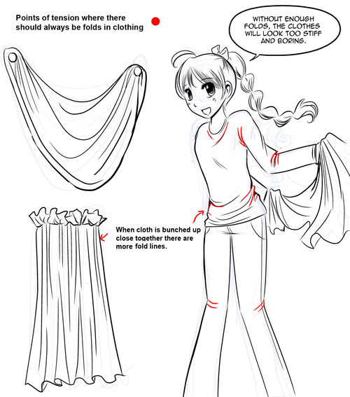 500x567 How To Draw Manga How To Draw Manga Clothes
