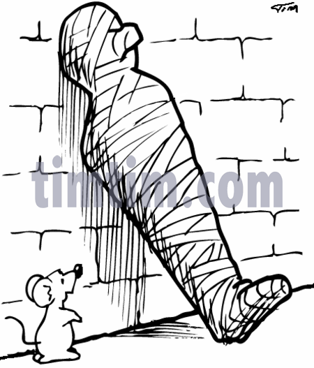 450x527 Free Drawing Of Egyptian Mummy Bw From The Category History