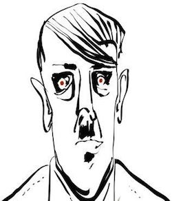 250x292 Hitler Doodle Is
