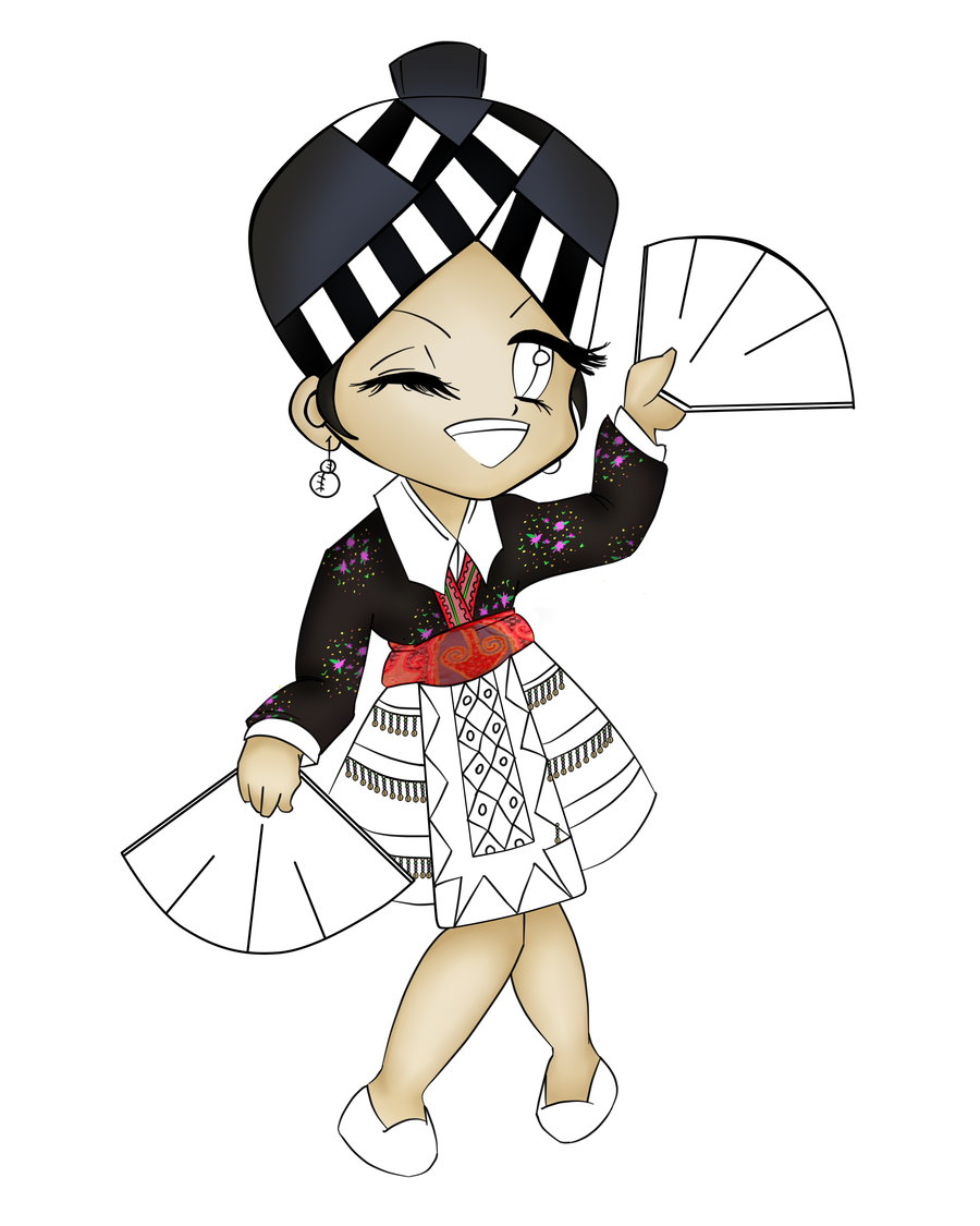 900x1125 Hmong Chibi 2 By Gthao