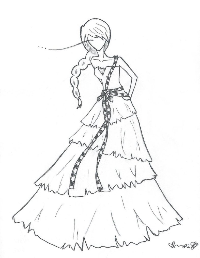 787x1014 Modern Hmong Dress By Kawaiimaii