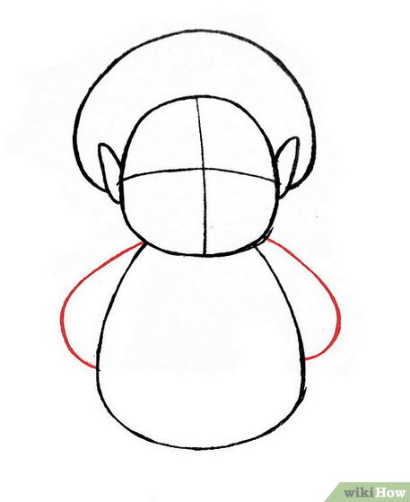 457x559 How To Draw A Hobbit 9 Steps (With Pictures)