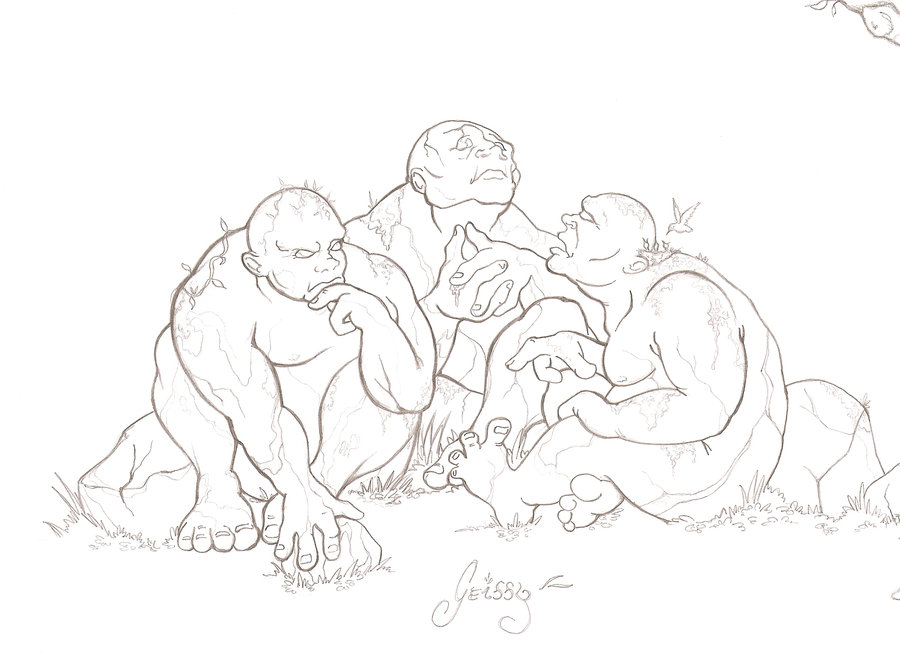 900x663 Trolls Of The Hobbit By Geissybr