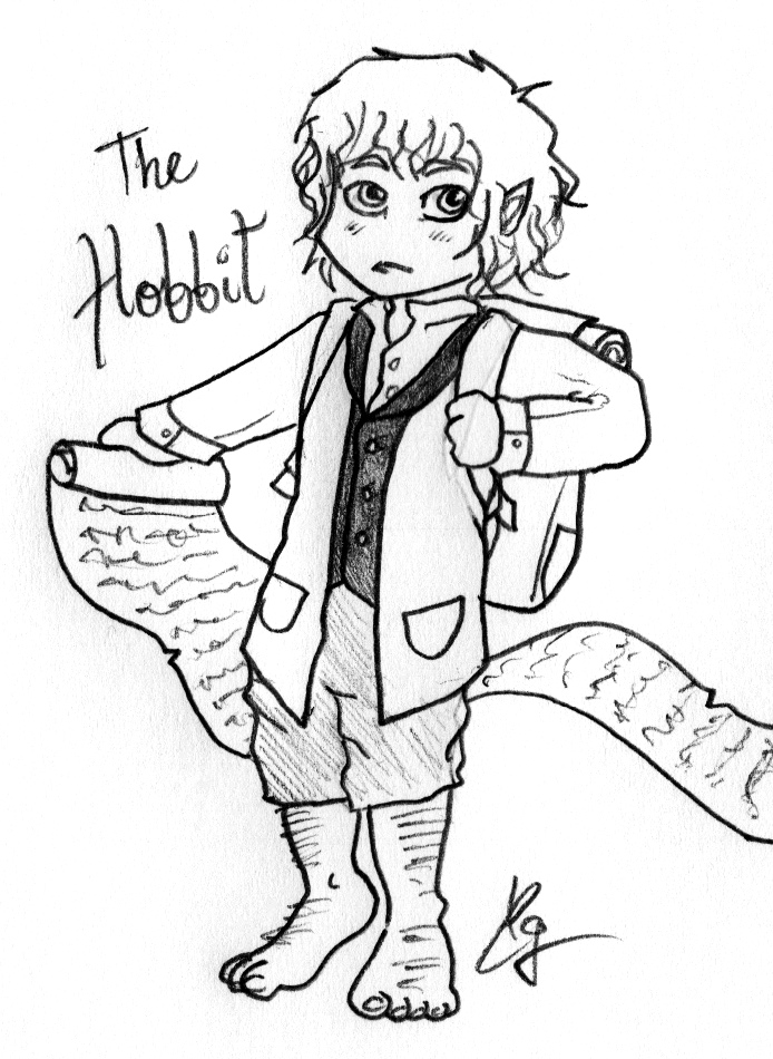 694x950 The Hobbit By Kurocleoo777