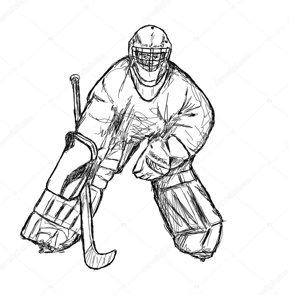 1000x1023 Hockey Player Stock Photo Rorem