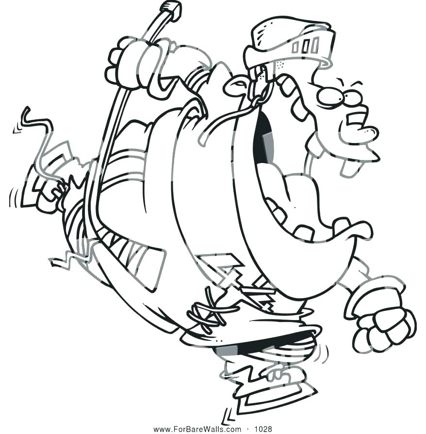 878x895 Hockey Player Coloring Pages Hockey Coloring Pages Coloring Page