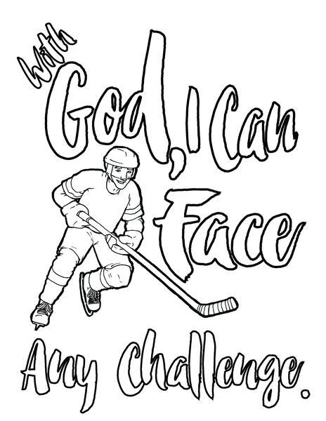 464x600 Ice Hockey Coloring Page Children's Ministry Deals