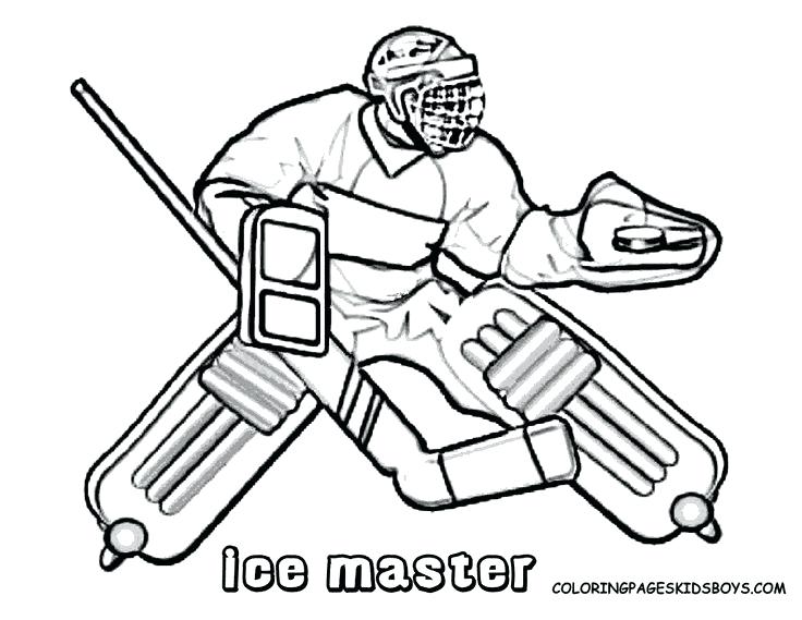 736x569 Nhl Coloring Book And Hockey Color Pages Hockey Coloring Pictures