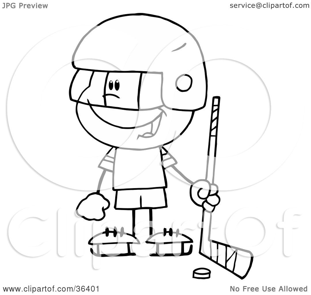 1080x1024 Clipart Illustration Of A Black And White Outline Of A Little Boy