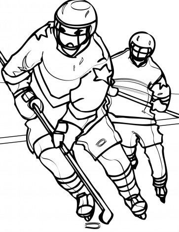 Hockey Sticks Silhouette at GetDrawings | Free download