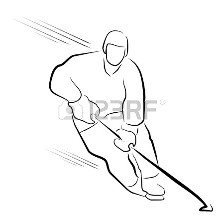450x441 Hockey Player Illustration Royalty Free Cliparts, Vectors,