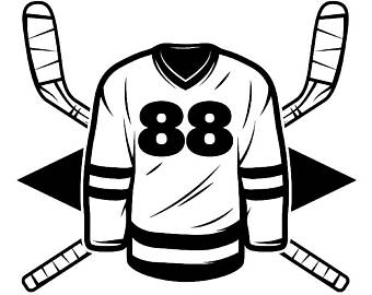 340x270 Hockey Logo 6 Puck Helmet Player Stick Mask Pads Arena Ice