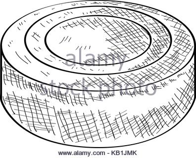 396x320 Hockey Puck Sketch Icon Stock Vector Art Amp Illustration, Vector