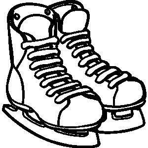 300x300 Ice Hockey Clipart Black And White