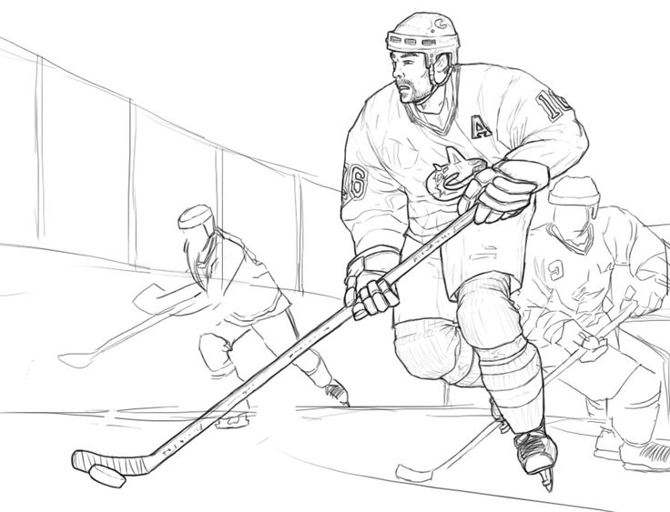 Hockey Rink Drawing at GetDrawings | Free download