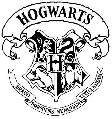 Hogwarts Crest Drawing at GetDrawings | Free download