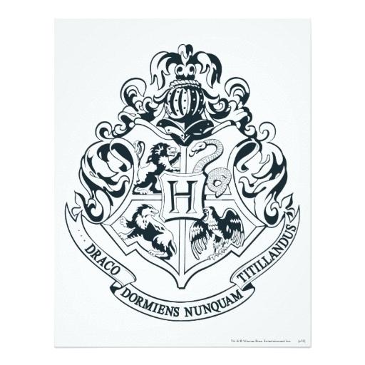 512x512 Hogwarts Crest Coloring Page Index Coloring Pages Harry Potter
