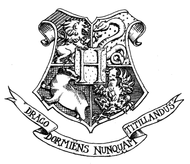 390x336 Hogwarts Logo I'M Drawing By Missgasai