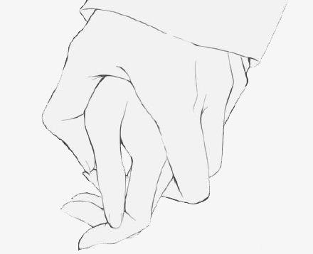 440x358 Hold Hands, Cartoon, Love Png Image For Free Download