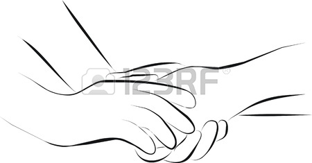 450x235 Palliative Care And Hold Hands Stock Photo, Picture And Royalty