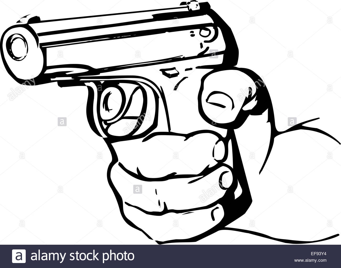 1300x1024 Hand Holding Gun Stock Vector Art Amp Illustration, Vector Image