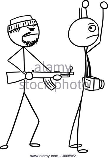 366x540 Cartoon Illustration Hand Holding Gun Stock Photos Amp Cartoon