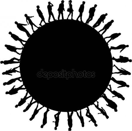 450x447 Hole In Paper Stock Vector Lonely11