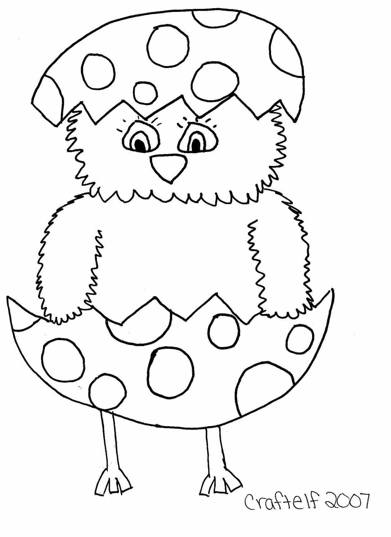 1249x1715 Easter Chick Drawing Page For Kids Holidays Pages And How To Draw