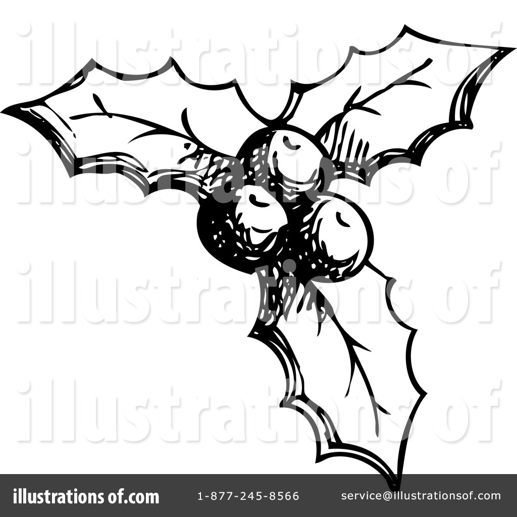 1024x1024 Holly Clipart