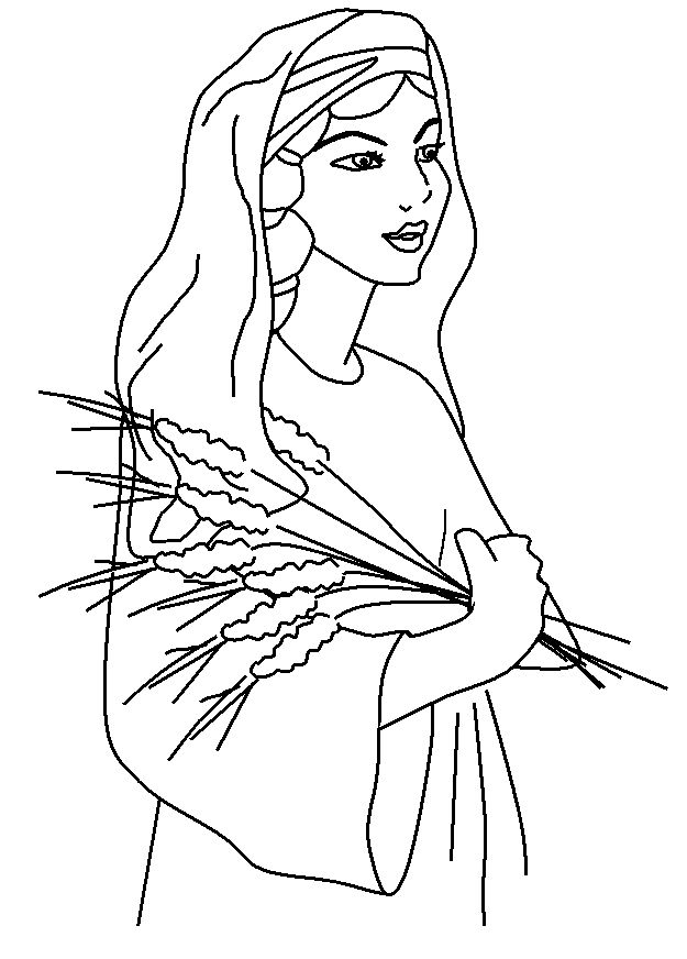 625x872 Women Of The Bible Coloring Pages Bible Coloring Pages Activity