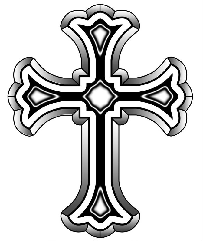 671x796 Drawn Cross Holy Cross